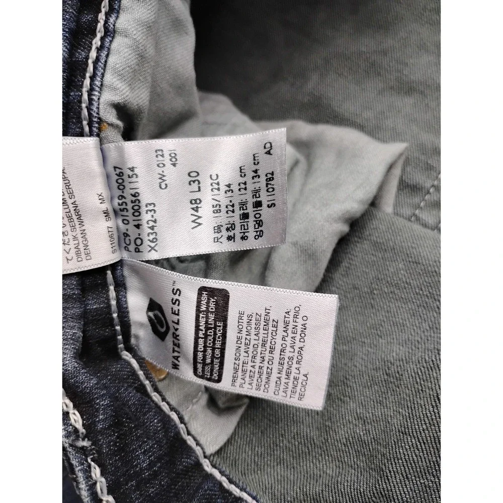 Levi's 559 Jeans Men's Size 48x30 (Fits 48x27) Relaxed Straight Denim